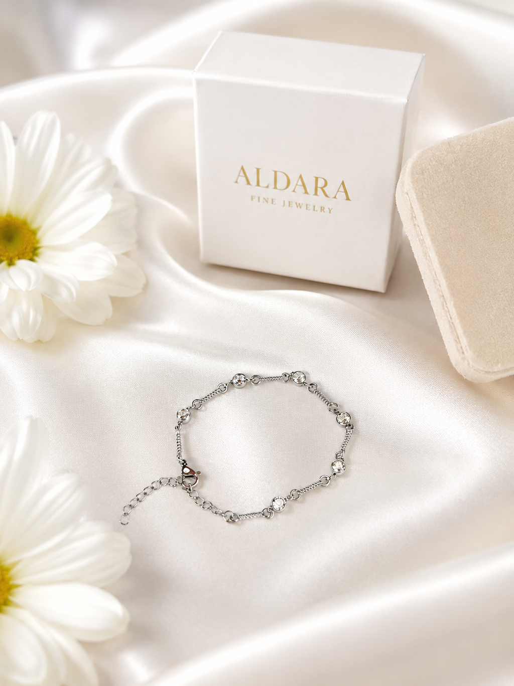 Pulsera Puntos de Luz Silver