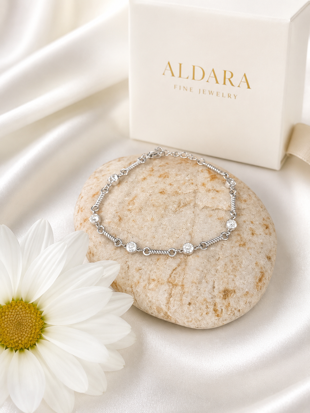 Pulsera Puntos de Luz Silver