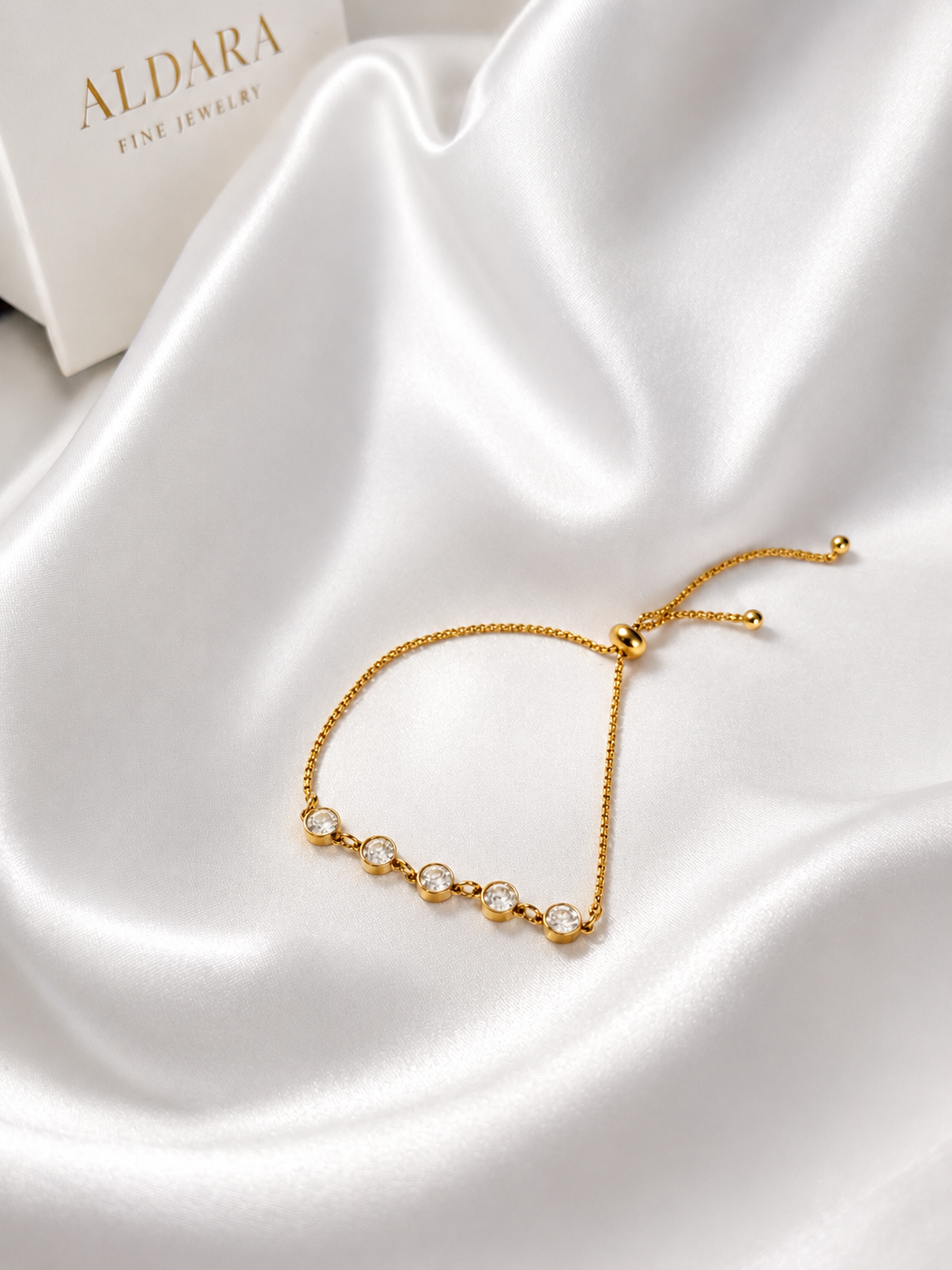 Pulsera Brillos Delicados Gold