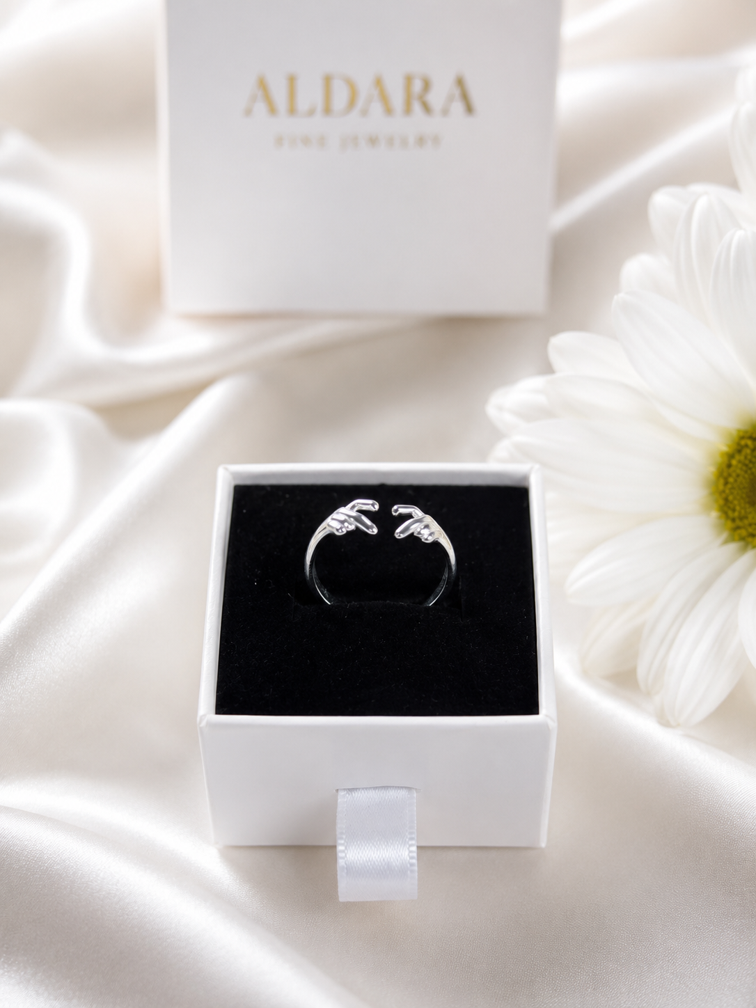 Anillo Abrazo Silver