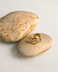 Anillo Ola Dorada