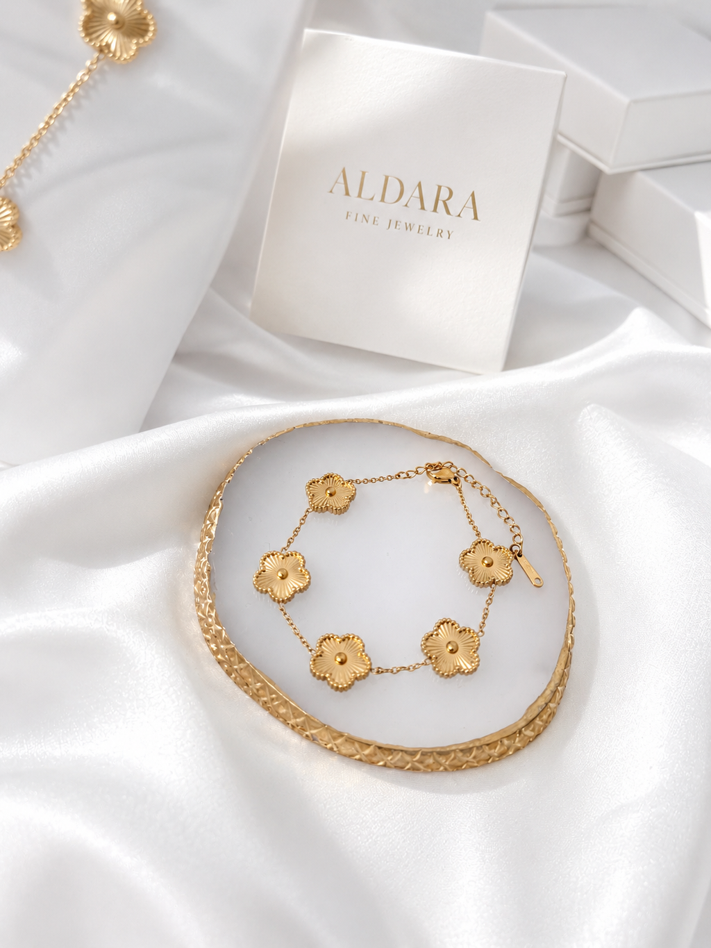 Set Amuleto Gold 3 piezas