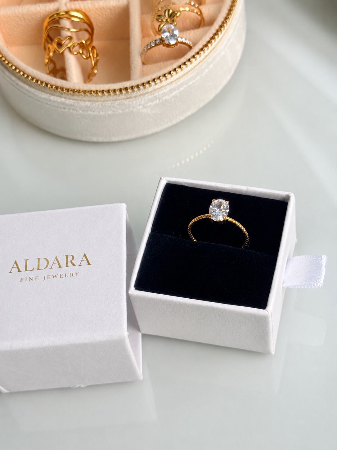 Anillo Gota de Luz