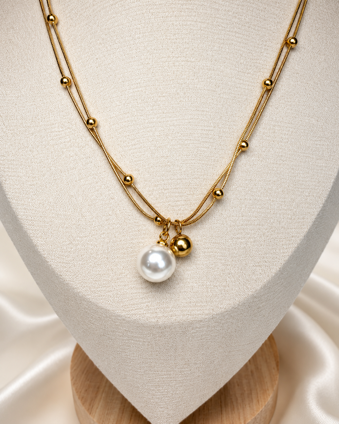 Collar de perlas de lujo