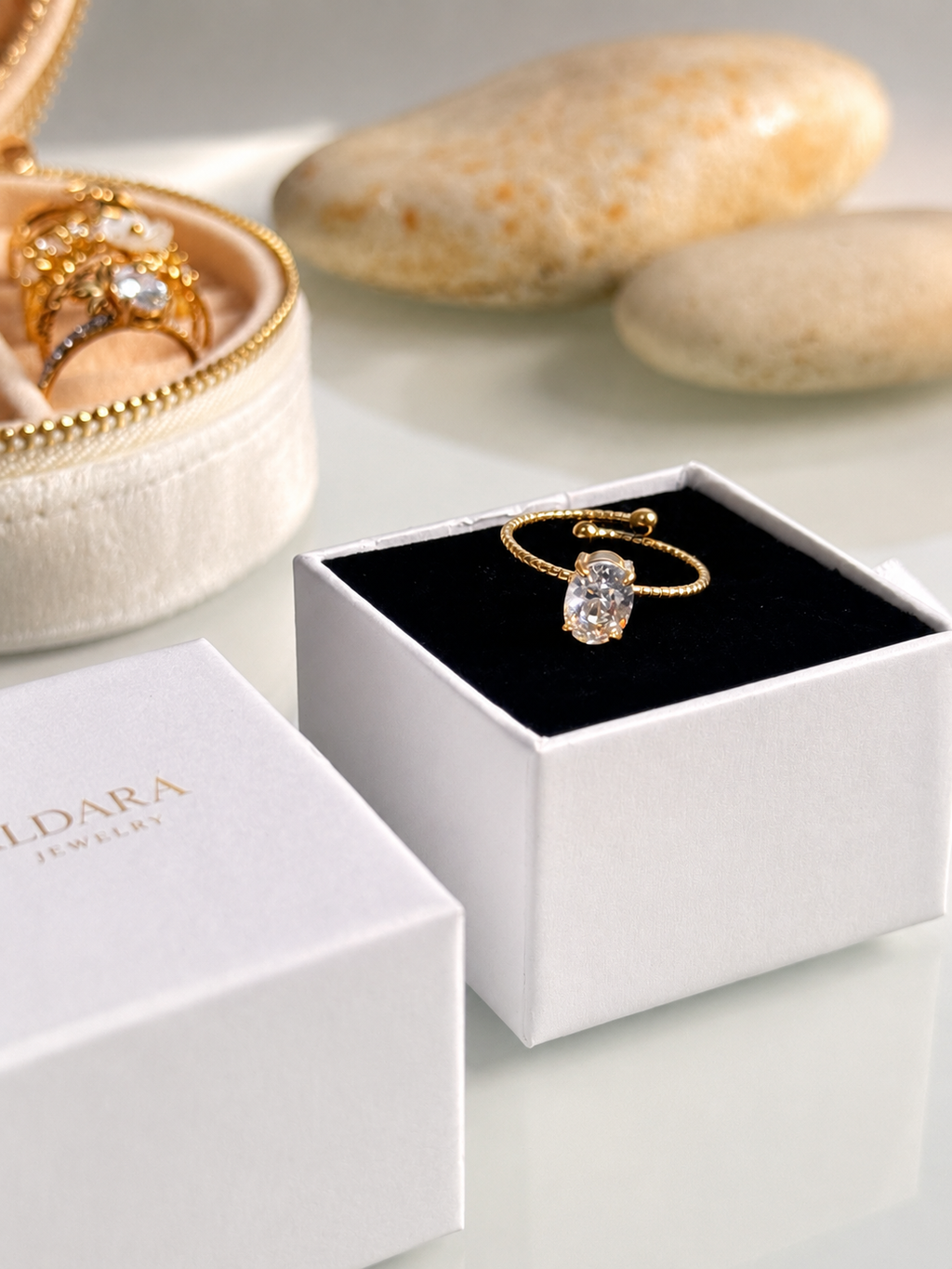 Anillo Gota de Luz