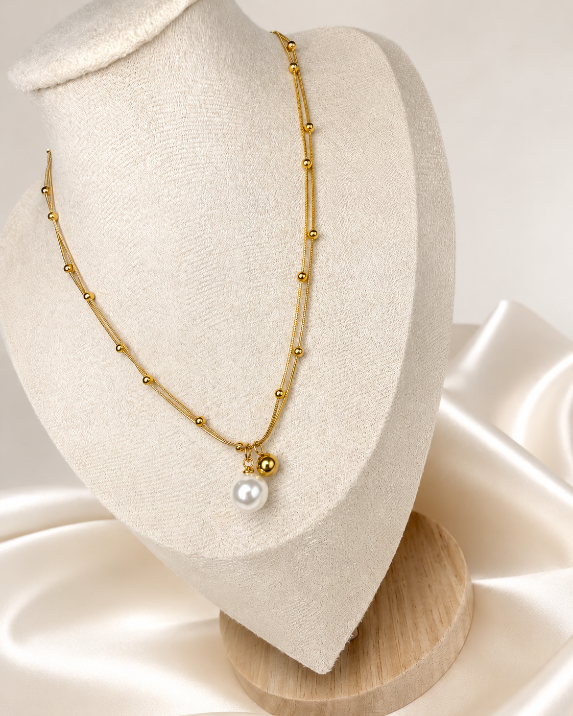 Collar de perlas de lujo