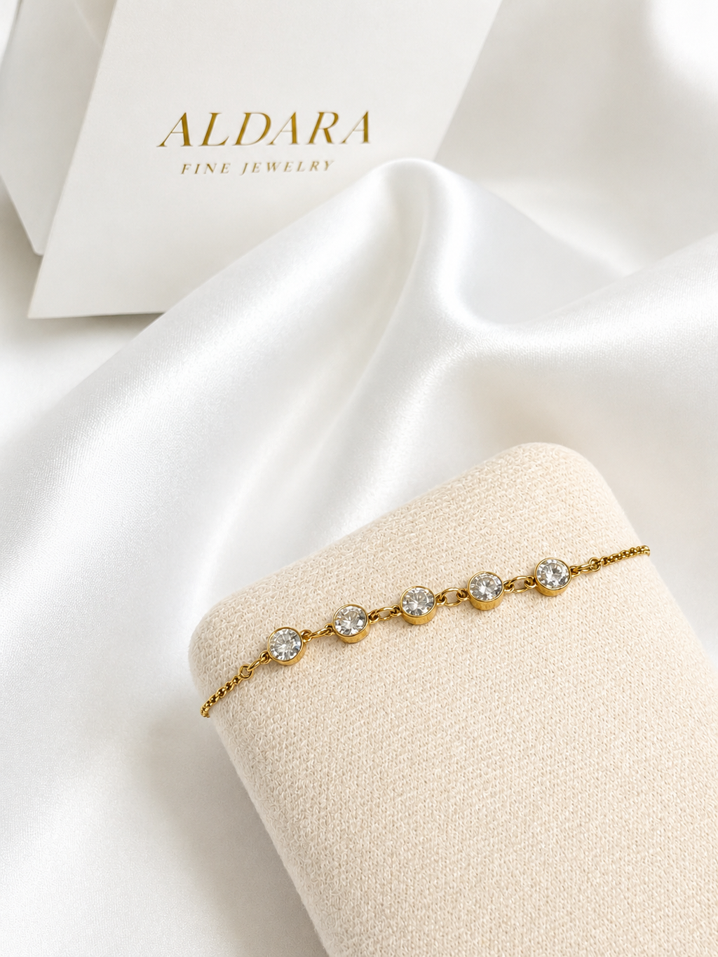 Pulsera Brillos Delicados Gold