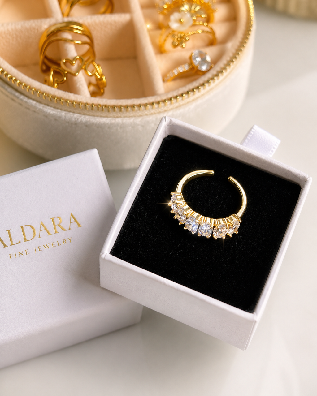 Anillo Destello Real