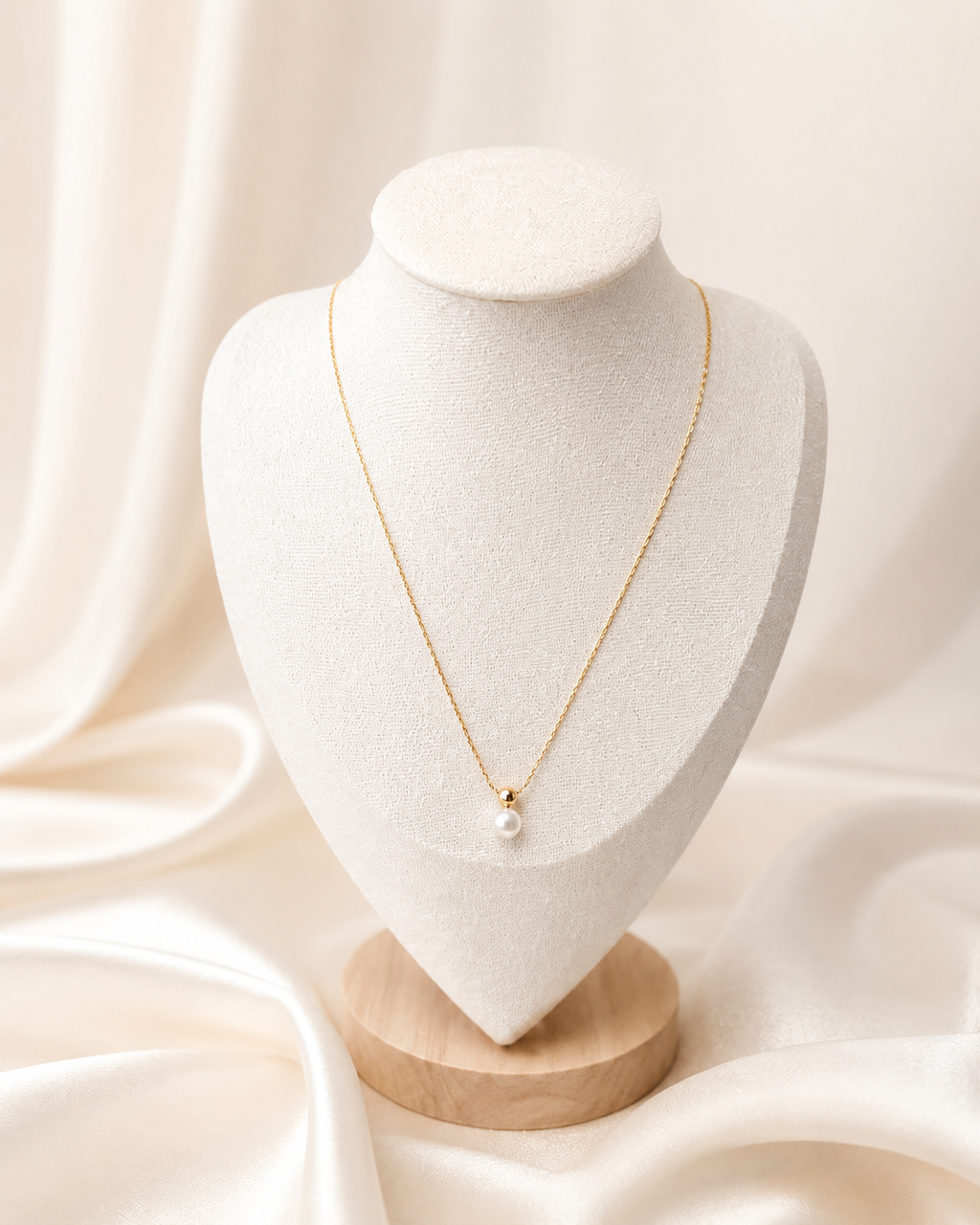 Collar de gota de perlas