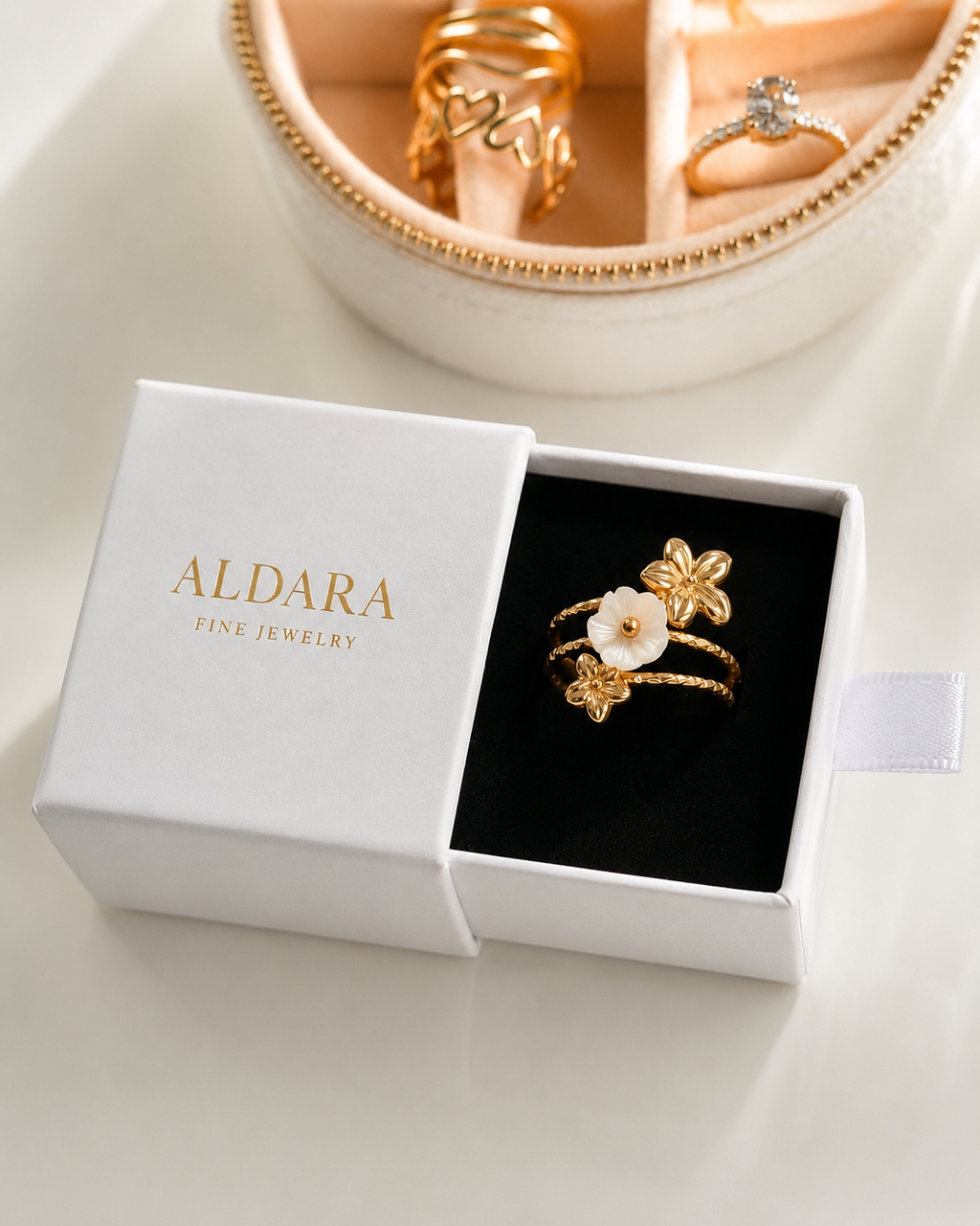 Anillo Flor de Luz