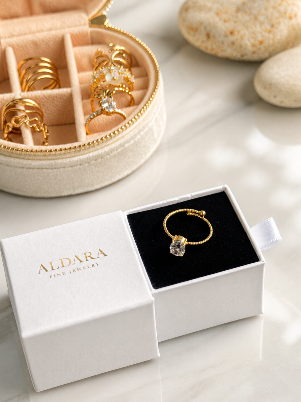 Anillo Gota de Luz