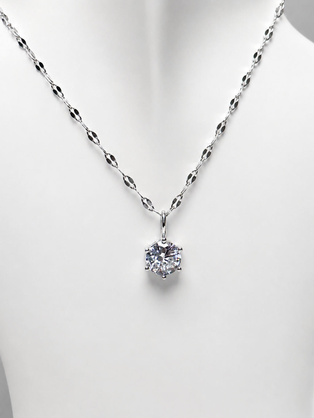 Collar Punto de Luz Silver