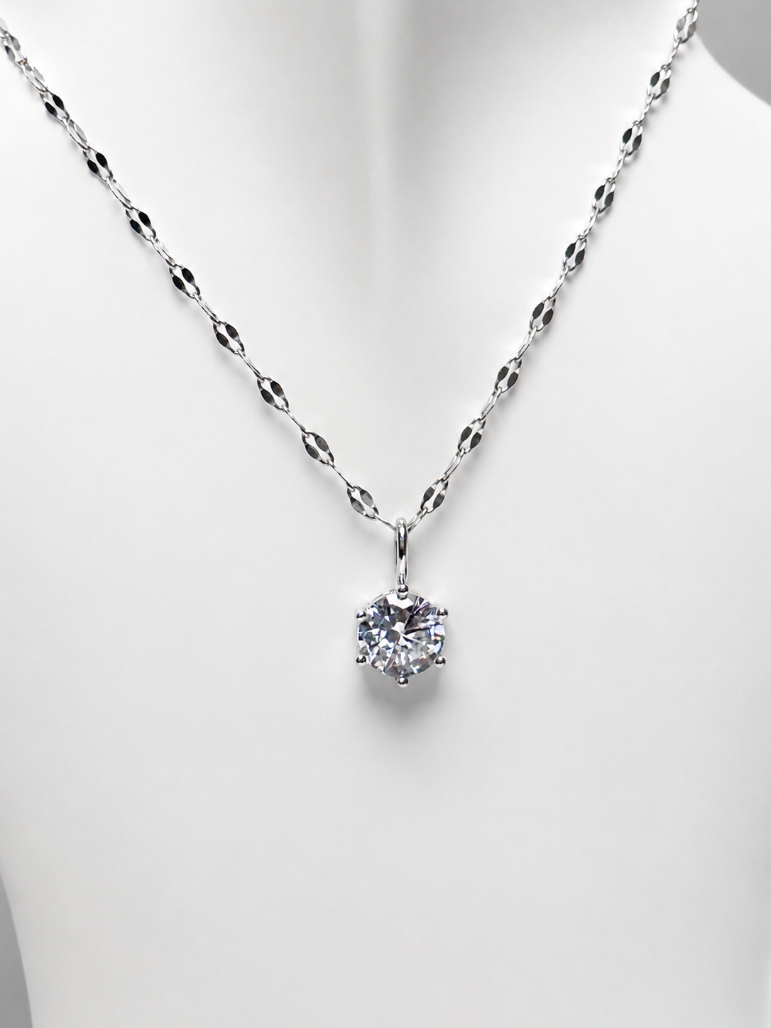 Collar Punto de Luz Silver