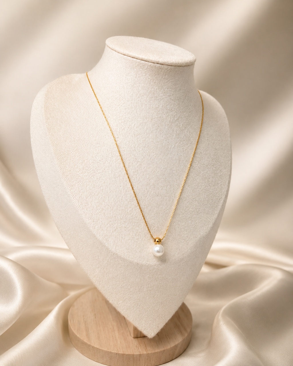 Collar de gota de perlas