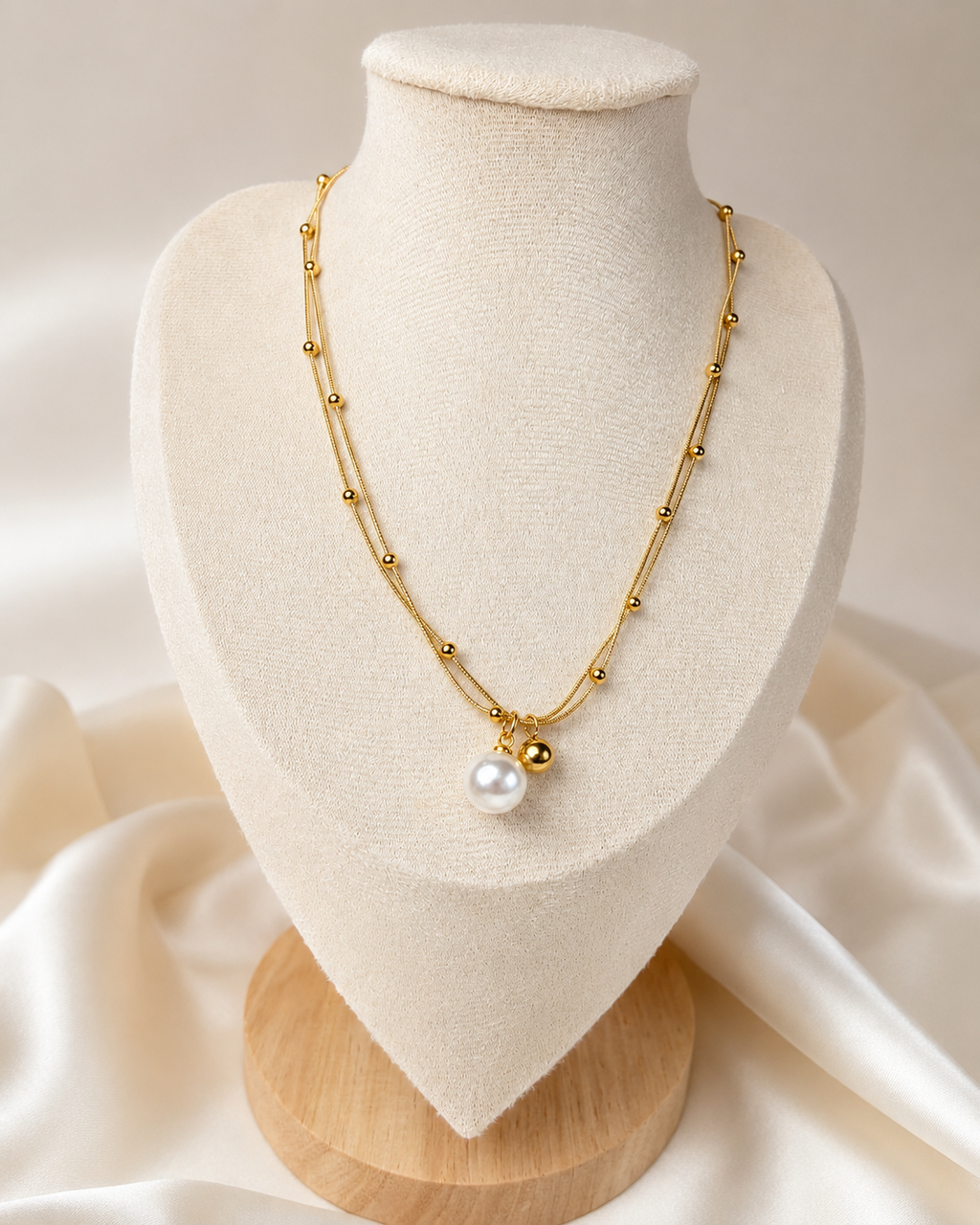 Collar de perlas de lujo