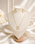 Conjunto Golden Open Heart