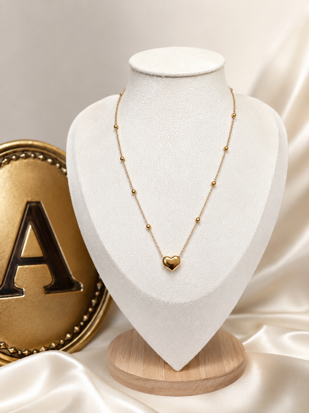 Conjunto de corazón delicado
