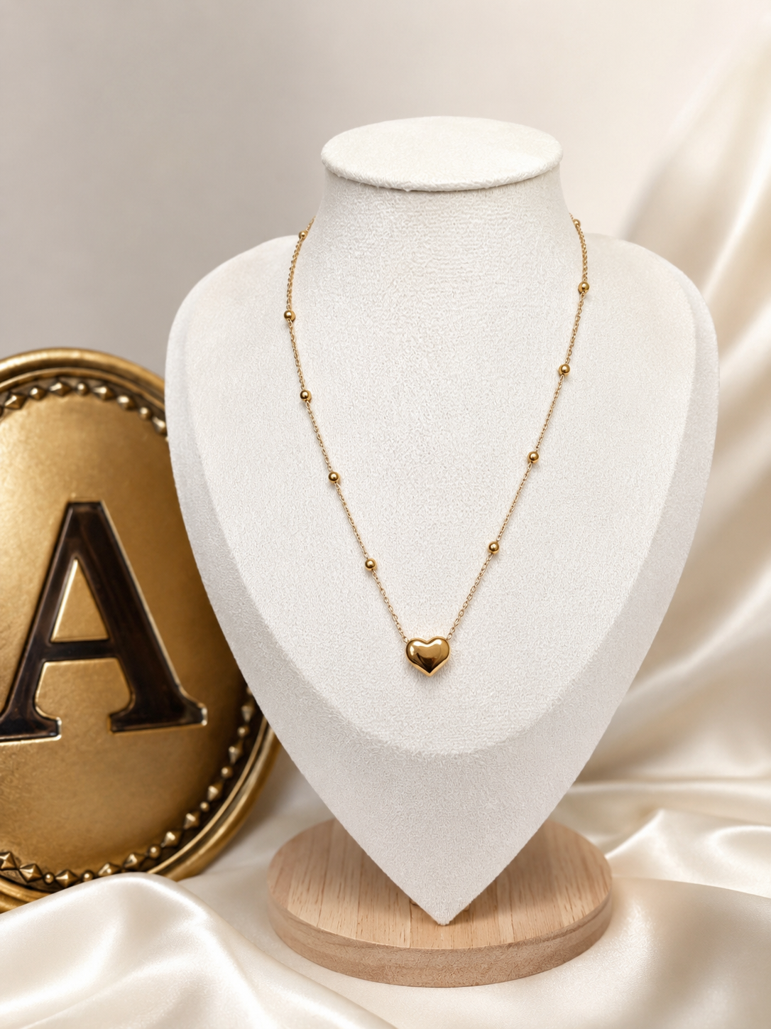 Conjunto de corazón delicado